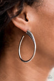 Fully Loaded - Silver Earrings ~ Paparazzi Fashion Fix