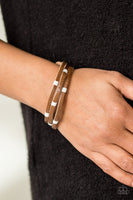 Get Lost In Nature - White Urban Bracelet ~ Paparazzi