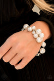 Girls In Pearls - White Bracelet ~ Paparazzi