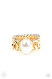 Glamified Glam - Gold Ring ~ Paparazzi Fashion Fix