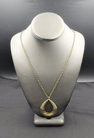 Glitz And Grind - Brass Necklace ~ Paparazzi Fashion Fix