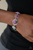 Gorgeously Groundskeeper - Purple Bracelet ~ Paparazzi Bracelets