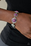 Gorgeously Groundskeeper - Purple Bracelet ~ Paparazzi Bracelets