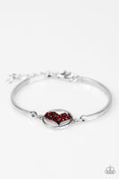 Heart Knock Life - Red Bracelet ~ Paparazzi