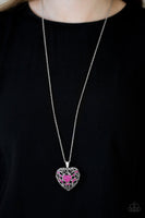 Heartless Heiress - Pink Necklace ~ Paparazzi
