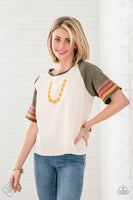 Hello Material Girl - Orange Necklace ~ Paparazzi Fashion Fix