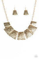 Here Comes The Huntress - Gold Necklace