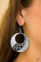 Hey Thats Vine!- Silver Earrings ~ Paparazzi