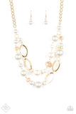 High Roller Status - Gold Necklace ~ Paparazzi Fashion Fix