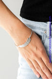 How Do You Like This Feather - Silver Cuff ~ Paparazzi