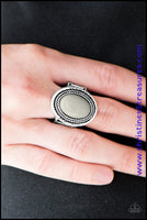 Hue Do You Think Are - Silver Ring ~ Paparazzi