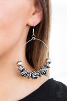 I Can Take A Compliment - Silver Earrings ~ Paparazzi
