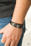 Urban Outback - Black Bracelet ❤️ Paparazzi