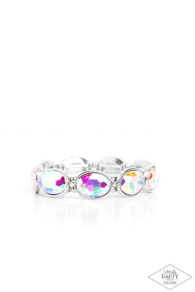 DIVA In Disguise - Multi Iridescent Bracelet ❤️ Paparazzi