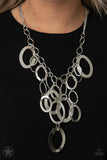 A Silver Spell - Necklace ~ Paparazzi Blockbusters