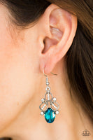 A Crown Pleaser - Blue Earrings ~ Paparazzi