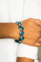 Adventurously Amazon - Blue Bracelet ~ Paparazzi Bracelets