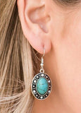 Classically Country - Blue Earrings ~ Paparazzi Fashion Fix