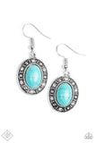 Classically Country - Blue Earrings ~ Paparazzi Fashion Fix