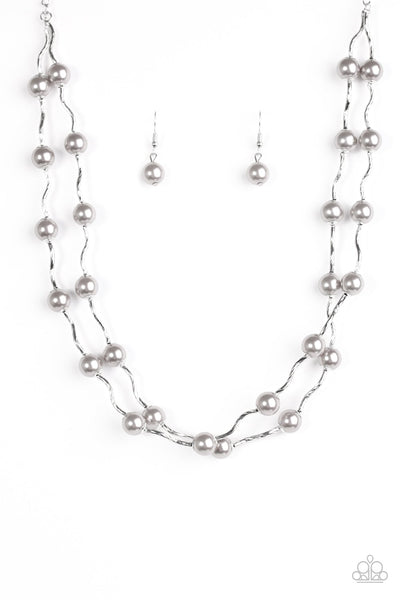 Ahead Of The Fame - Silver Necklace ~ Paparazzi