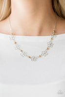 Always Abloom - Brown Necklace ~ Paparazzi