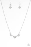 Another Love Story - Silver Necklace ~ Paparazzi
