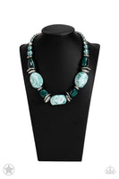 In Good Glazes - Blue Necklace ~ Paparazzi