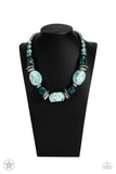 In Good Glazes - Blue Necklace ~ Paparazzi