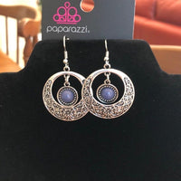 Wandering Waikiki - Blue Earrings ~ Paparazzi