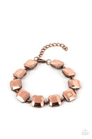 Mind-Blowing Bling - Copper Bracelet ❤️ Paparazzi