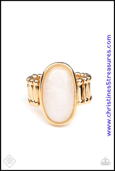 Mystical Mantra - Gold Ring ~ Paparazzi Fashion Fix