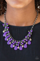 Diva Attitude - Purple Necklace ~ Paparazzi