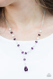 Diva Deluxe - Purple Necklace ~ Paparazzi