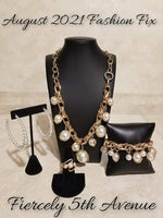 Revolving Refinement - Gold Necklace Paparazzi Fashion Fix