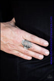 Ride The Waves - Silver Ring ~ Paparazzi