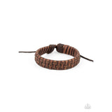 Rugged Pioneer - Brown Bracelet Paparazzi Bracelets