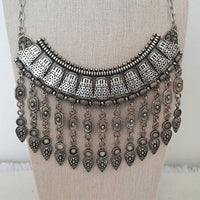 The Desert Is Calling - Silver Necklace ❤️ Paparazzi