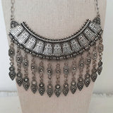 The Desert Is Calling - Silver Necklace ❤️ Paparazzi