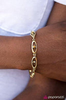 Starry Eyed - Brass Bracelet ~ Paparazzi