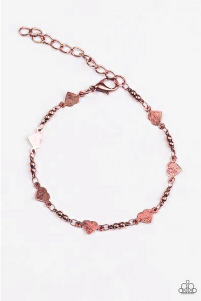 The Way To My Heart – Copper Bracelet ❤️ Paparazzi