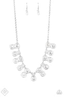 Top Dollar Twinkle - White Necklace ~ Paparazzi Fashion Fix