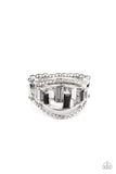 Treasure Chest Charm - Black Ring ~ Paparazzi