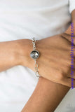 All Aglitter - Silver Bracelet ~ Paparazzi Bracelets