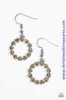Be Bubbly - Brown Earrings ~ Paparazzi