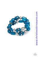 Beach Brunch - Blue Bracelets ~ Paparazzi