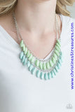 Beaded Boardwalk - Blue Necklace ~ Paparazzi