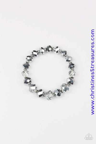 Beautifully Bewitching - Silver Bracelet ~ Paparazzi Bracelets