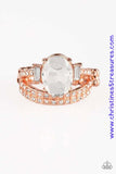 Bling Queen - Copper Ring ~ Paparazzi Rings