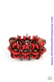 Caribbean Canopy - Red Bracelet ~ Paparazzi Bracelets