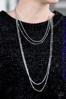 Chicly Casual - Silver Necklace ~ Paparazzi